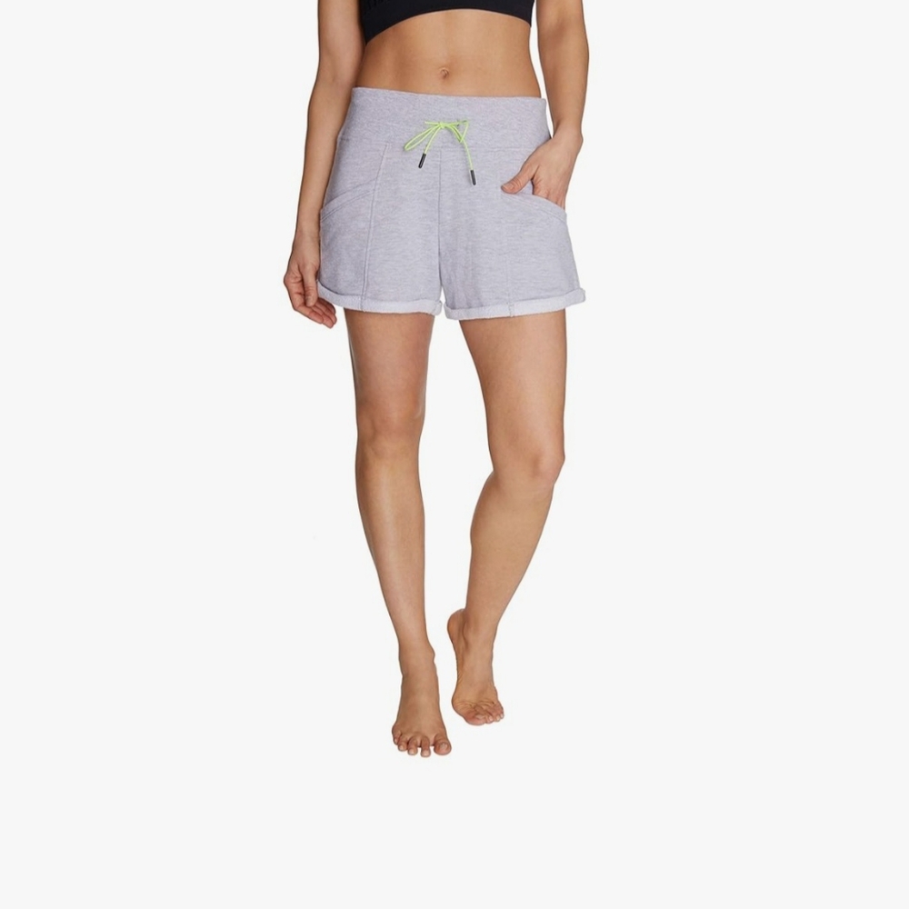Betsey Johnson Roll Hem Short in Gray. Size XS